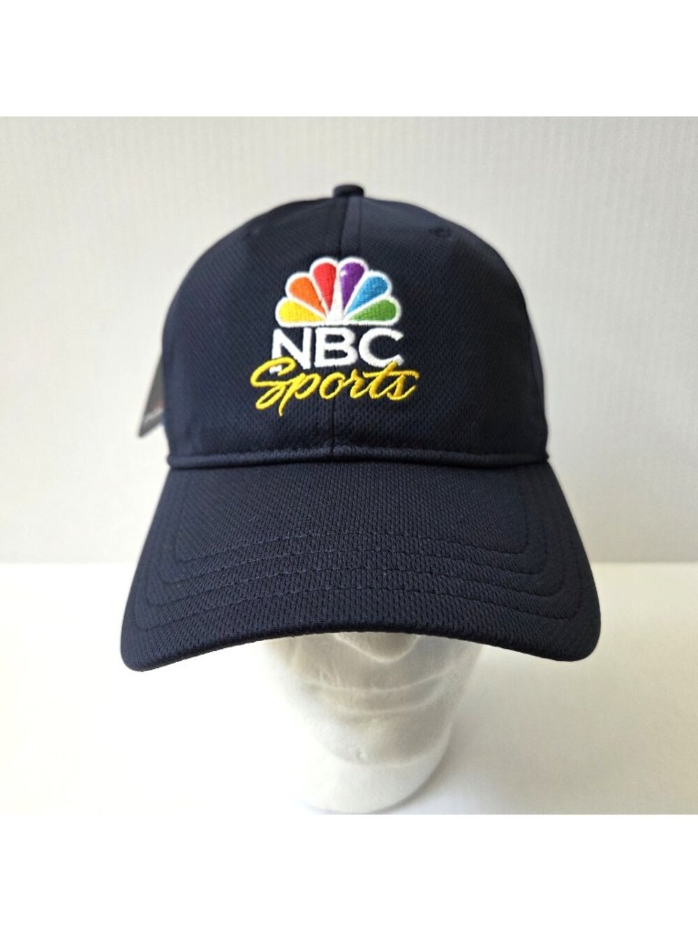 Vintage NBC Sports Hat Cap Mens Adjustable Navy Blue Pukka NEW